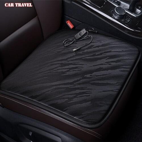 CAR TRAVEL 12V Heated car seat cover for Mercedes Benz all models GLA E C CLA CLS S A B CLK SLK G GLS GLE GL ML GLK class winter