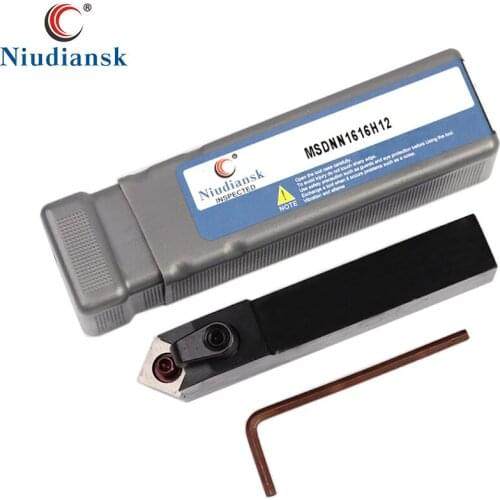 External turning tool holder MSDNN2020K12 MSDNN1616H12 MSDNN2525M12 MSDNN2525M15 uses SNMG12 carbide insert, MSDNN lathe cutting
