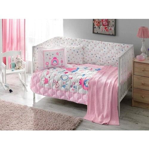 Tac Baby Sleeping Set with Blanket Fancy Pink-Quilt 95x145 cm