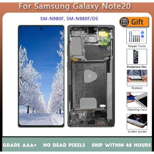 For Samsung Galaxy Note20 LCD SM-N980F, SM-N980F/DS 5G n986b LCD display Touch Screen Digitizer