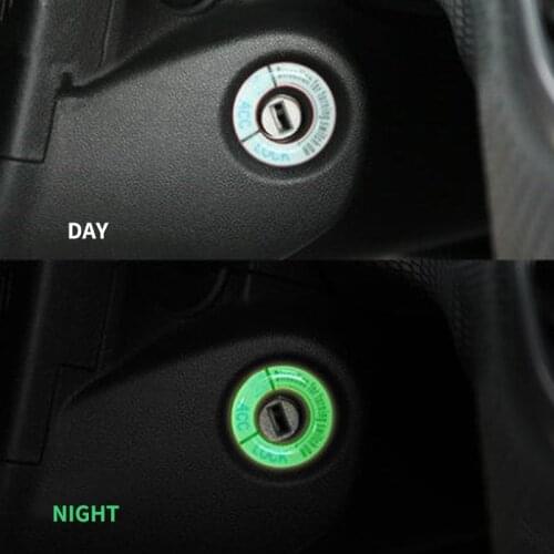 My Good Car ignition ring luminous decoration Car styling FOR Peugeot 408 308 301 508 2008 3008 4008 Car accessories