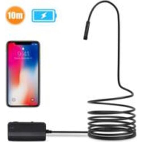 8.2MM Lens 2MP HD Wireless WIFI Endoscope Camera For Android&ISO Smart Phone 1800mAH Battery