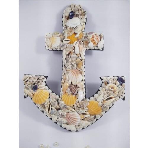Sea -Shelled Anchor Shape Door Wall Decoration