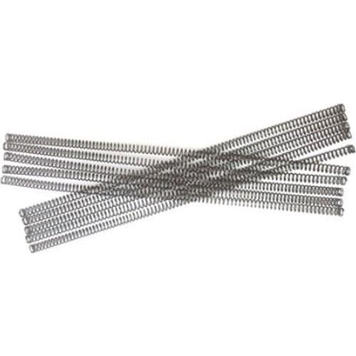 Manganese Steel Pressure Spring, 3PCS, Spring ,Wire Dia 0.5mm 0.6mm Outer Dia 3-8mm Length 300mm