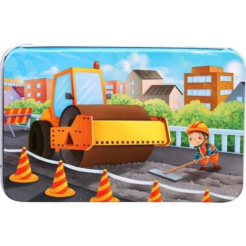 Develop Intelligence 60 Pieces Puzzle Game Wooden Assembling DIY Adult Puzzles Children Educational Toys Decoration