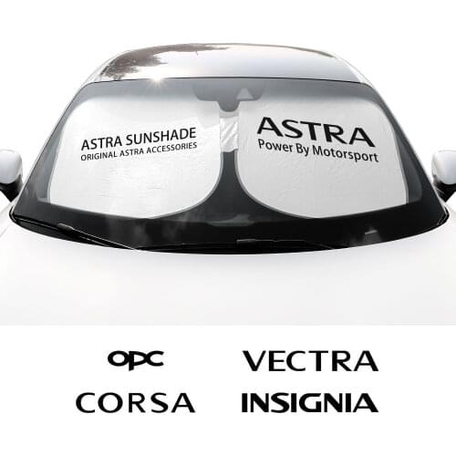 Car Front Window Sunshade Visor For OPEL Astra Corsa Insignia Mokka OPC Vectra Auto Windshield Flodable Sunshield Accessories