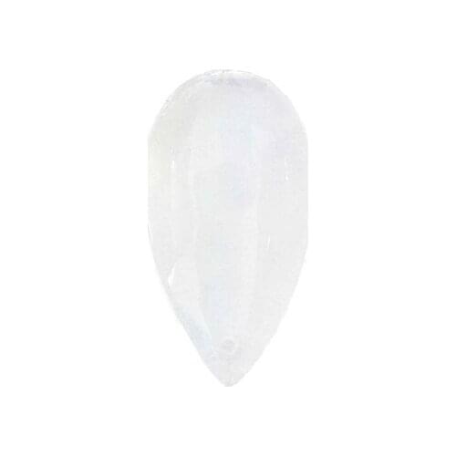 Glass Prim Pendants Crystal Smooth TeardropClear 63mm 100pcs For Holiday Dress Up Offer