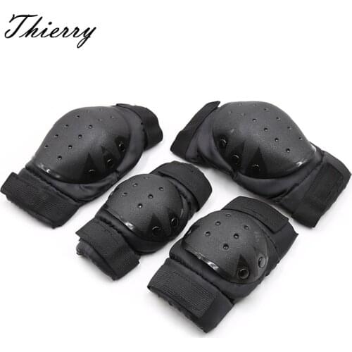 Thierry puppy play dog slave Black Knee pads Elbow pads Fetish SM Products Bondage Sex Toys For women men Couple adult games