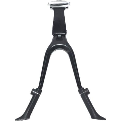 Bike Kickstand Double Leg Bicycle Foldable Adjustable Center Mount Mount Bicycle Stand Fits 26\" and Above for Bicycle Road Bike