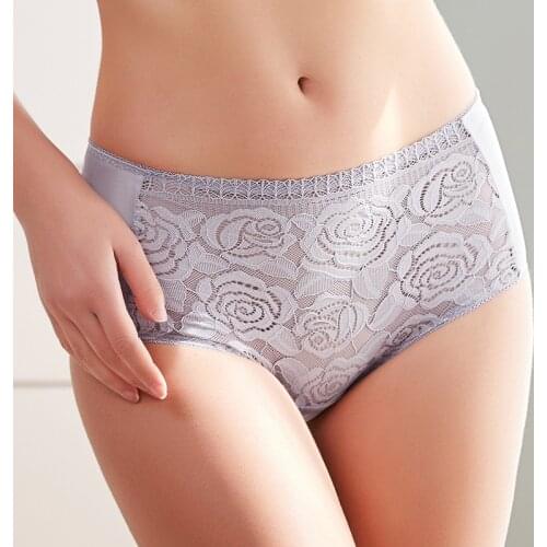 Yilychock Briefs Women Underpants lace Plus Size Sexy large Womens Panties Underwear Quick Dry