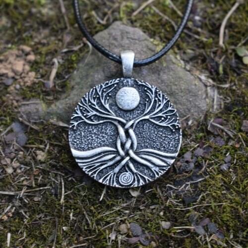 1pcs Celtics viking tree of life necklace amulet