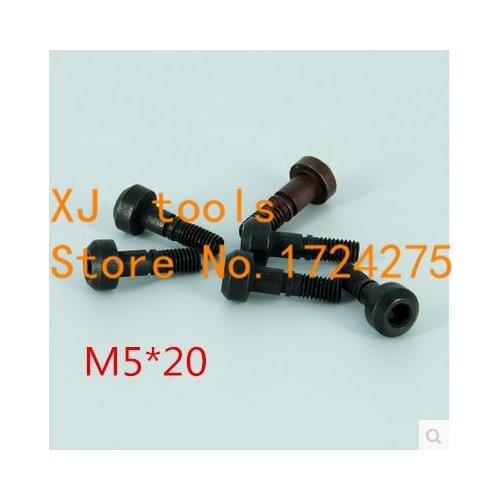 10pcs M5*20mm CNC Turning Tools Spare Screws Torx Screw for Replaces Carbide Inserts CNC Lathe Tool
