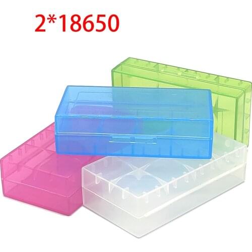 2*18650 Battery Storage Box 18650 Battery Storage Case 2x18650 Battery Case Holder 4*16430 Storage Box