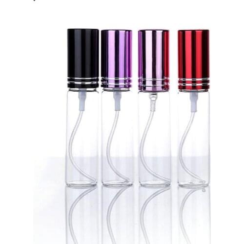 200Pcs/Lot 5-15ML Multi Ball Refined Oil Bottles Spot Round Transparent Glass Cosmetic Perfume Empty Travel Sub Bottle HA2480