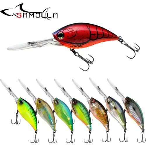 2020 Crankbait Fishing Lure Rock Bait Weights 11.4cm 21g Trolling Saltwater Lures Whoppers Trolling Lure Crank Bait Fake Fish