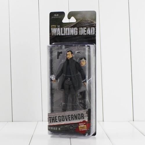 5" 13cm NECA The Walking Dead The Governor Figure Toy AMC TV Series PVC Action Figurine Model Collectible Gifts for KIds