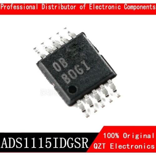 5pcs/lot new original ADS1115IDGSR ADS1115IDGS ADS1115 MSOP-10 In Stock