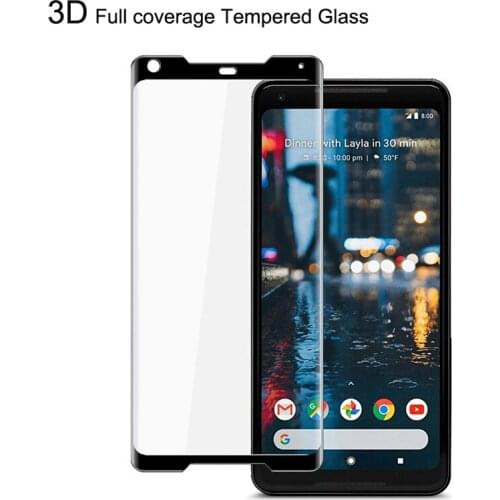 Esobest curved 3D Full coverage glass film for Google Pixel 2 XL screen protector 9H tempered glass saver