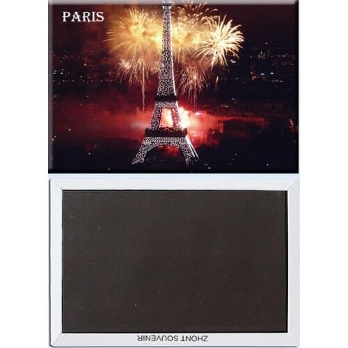 Fireworks Valentines Day Eiffel Tower Romantic Paris 22911 Travel fridge magnets gifts for friends