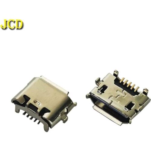 JCD 2PCS Micro USB Jack 5Pin Female Socket Connector For PS4 Controller Handle Charging Port