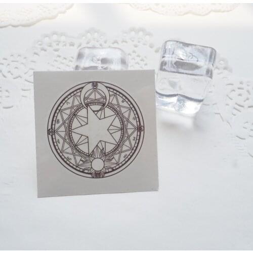 CARDCAPTOR SAKURA magic cosplay Animation Cartoon logo tatoo tattoo Sticker XR051