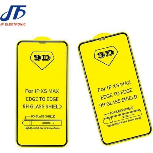 50pcs/lot Hot selling top quality flexible 0.2mm ultra thin 9d tempered glass For iPhone 11 12 PRO MAX 7plus 8 8plus X XS MAX XR