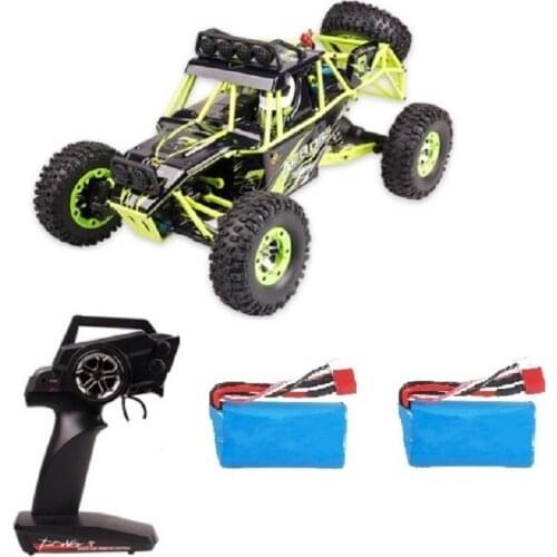 WLtoys 12428 RC Car 4WD 1/12 2.4G 50KM/H High Speed Monster Truck Remote Control Car RC Buggy Off-Road Updated Version VS A959-B