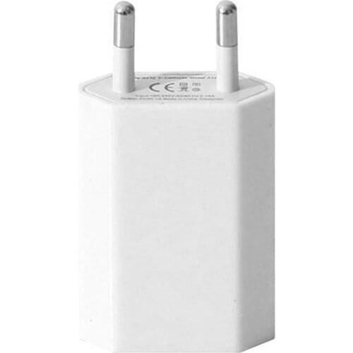 USB Wall Charger Charger Adapter 5V 1A Single USB Port Quick Charger Socket Cube for iPhone 7/6S/6S Plus/6 Plus