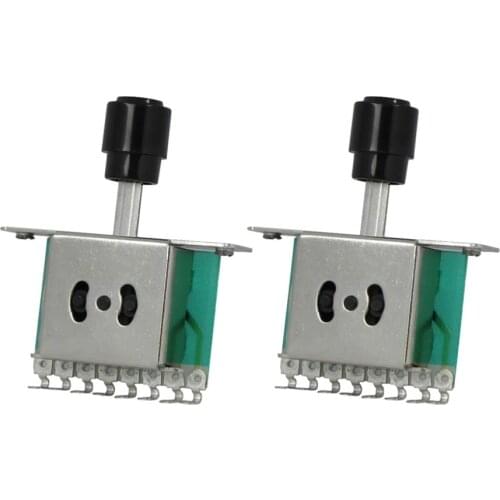 NEW 2pcs 3 Way Lever Pickup Selector For Tele/ST Electric Guitar Switch Replacement