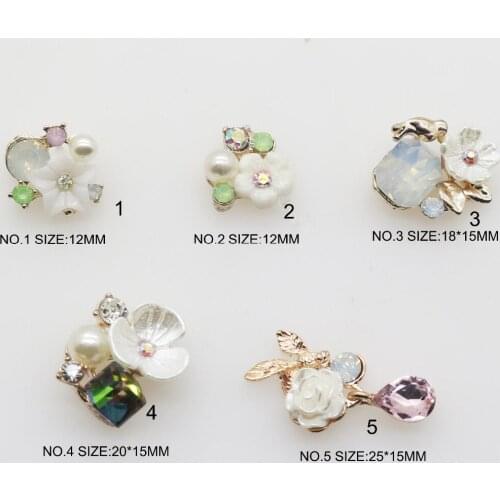 Hot sale New 10pc 25*14MM Mini alloy hanging pearl buttons Wedding buttons DIY Rhinestone hair flower craft supplies