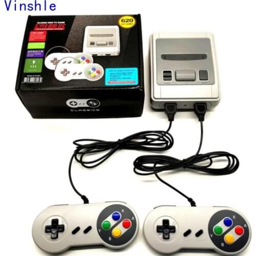 Retro Mini Classic TV Video Game Console Built-in 621 Games Handheld Gaming Player TV AV/HDMI 8 Bit