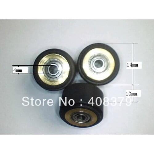 4*10*14mm Pinch Roller for Mimaki Vinyl Plotter Cutter Copper Core Cutting Wheel Press
