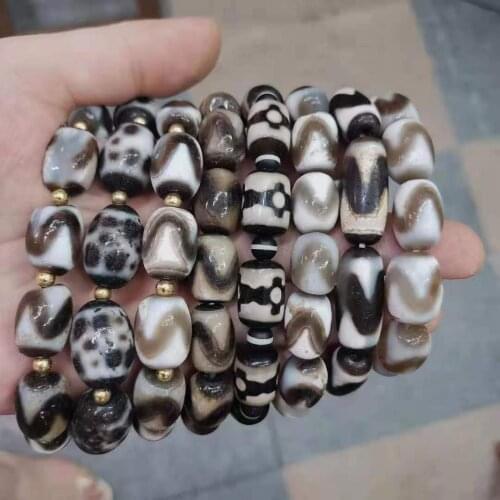 1pcs natural dzi bracelet special offer accessories gem jewelry wholesale A variety of styles pulseras folk-custom cadena