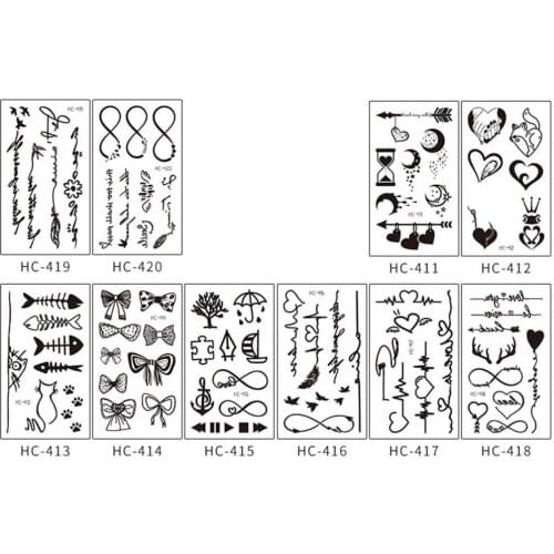Tattoo Stickers Waterproof Durable Paper Temporary Tattoo Stickers for Party