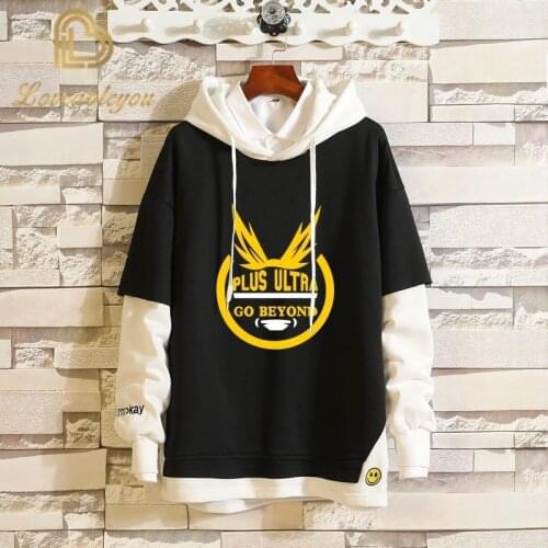 New Anime My Hero Academy Hoodie Pullover Hooded Sportswear Men Women Hoodies Cosplay Hoodie Hip-hop Casual Coat Outerwear