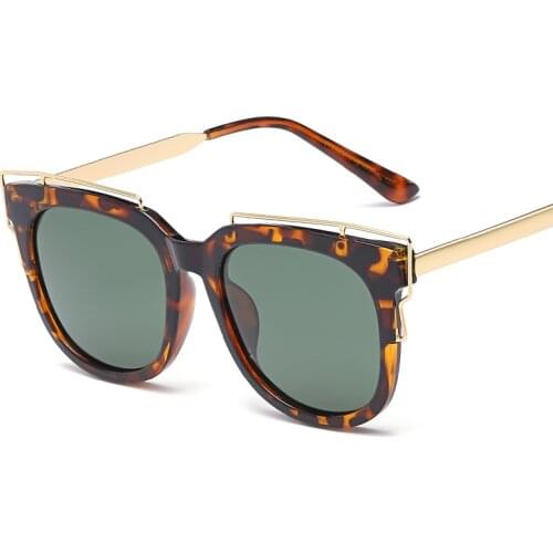 FENCHI Vintage Cat Eye Polarized Sunglasses Women Designer Brand Luxury Sexy Driving Sun Glasses High Quality zonnebril dames