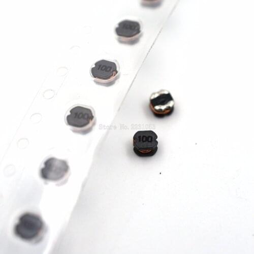 10PCS/LOT SMD Power Inductor CD32 10uH 10UH 100 SMD Inductance 3.5*3.0*2.0mm