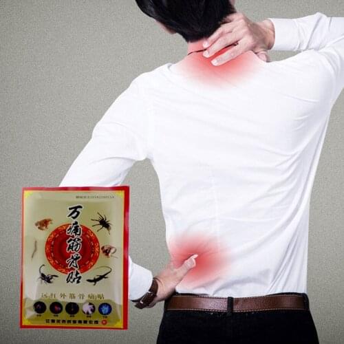 Wholesale Chinese herbal medicine Spider venom Rapid Pain Relief Patch 16Pcs Self Heating Relieves Pain Balm Analgesic Plaster