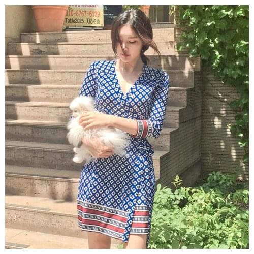 2021 New Print Summer Dress Evening Long Vintage Dress Party Oversize Short Sleeve Beach Women Dresses Robe Vestido Prom