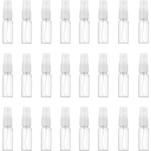 24Pcs 20Ml Transparent Empty Spray Bottles Portable Refillable Fine Mist Sprayer Bottles