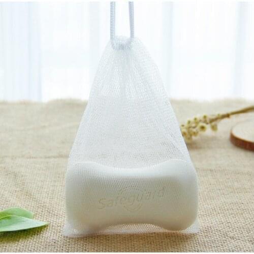 5000pcs/lot 9*15cm White Soap Blister Mesh Soapnet Foaming Net Easy Make Bubble Mesh Bag Bathroom Accessories
