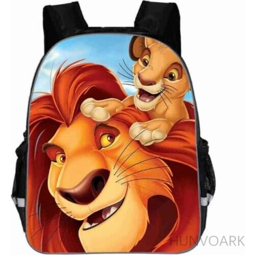 Simba The Lion King Backpack Kids Boys Cartoon The Lion King School Bags Children Girls Preschool Baby Kindergarten Bag