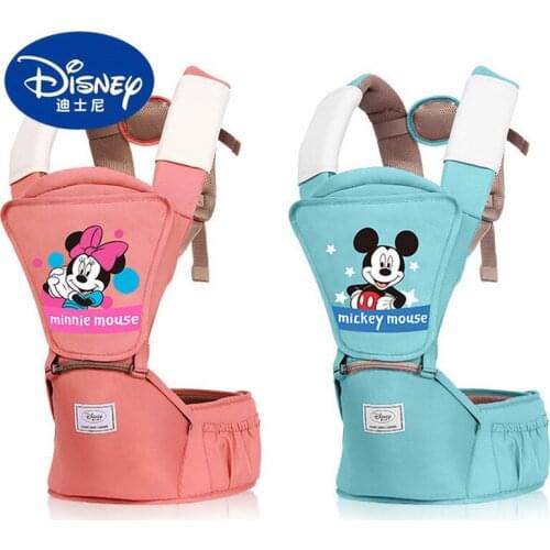 Disney Baby Carrier Newborn Mickey Minnie Fashionable Multifunctional Outing Practical Seat Baby waist stool Carrier Backpack