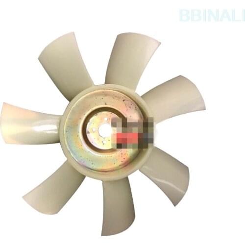 For HITACHI ZX ZAX60/70 SANY SY 60/75 4JG1 Engine fan blade Excavator cooling fan blade excavator accessories