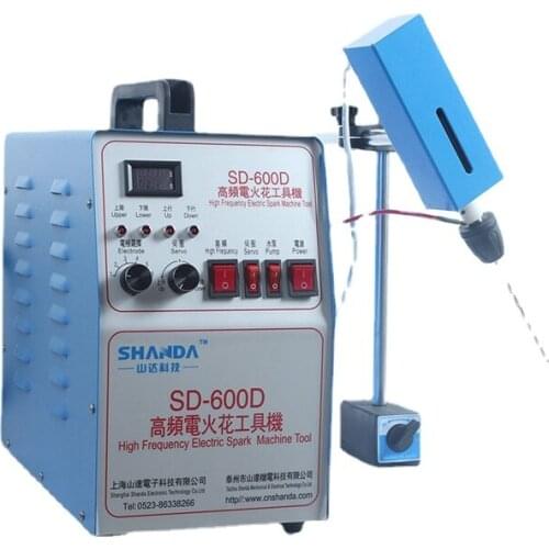 Electric spark taps, electric spark drilling and breaking screw machines, portable cutting drill bits