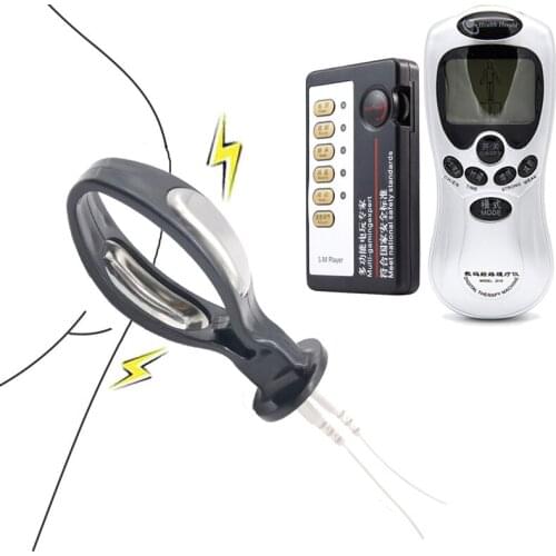 Electric Shock Butt Anal Plug Pulse Vibrator Electro Stimulation Anal Expander G Spot Prostate Massager Sex Toys Man Masturbator