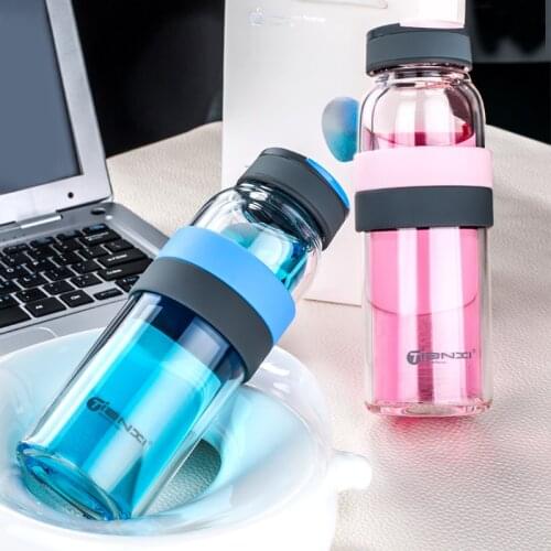 OLOEY Glass Water Bottles