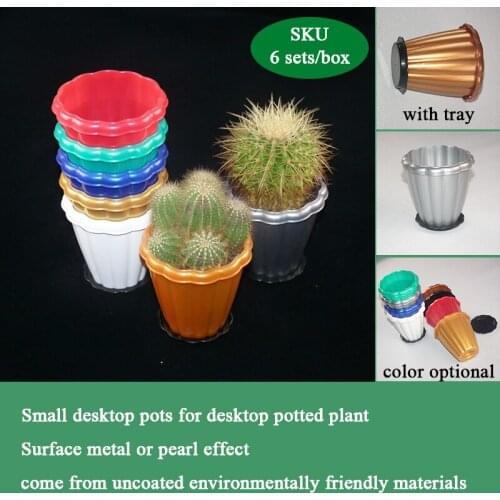 Plant stand Plastic Flower Pot Nursery pots for Succulent Plant Nordic style Planter Pot Home Garden Office Desktop Potted plant