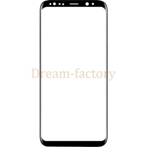50PCS Front Outer Touch Screen Glass Lens Replacement for Samsung Galaxy S8 G950 S8 Plus G955 free DHL