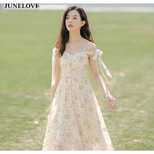 Women Summer Print Floral Midi Lace Camisole Dress Vintage Franch Female Strapless Party Dress Casual Holiday Lady Boho Vestidos